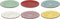 Studio Tavola Ontbijtborden Ocean Blue ø 19 cm - 6 stuks