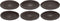 Studio Tavola Ontbijtborden Samos ø 22 cm - 6 Stuks