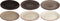 Studio Tavola Ontbijtborden Vintage Loft ø 19 cm - 6 stuks