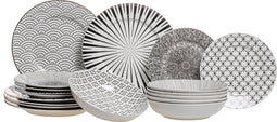 Studio Tavola Serviesset Black Sailor - 18-delig / 6 personen