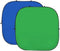 Studioking Achtergrondbord 240 Cm Polyester Groen/blauw