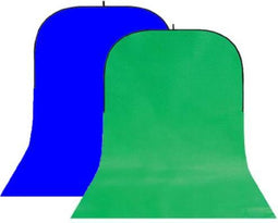 Studioking Achtergrondbord Bbt-10-07 400 Cm Polyester Groen/blauw