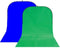 Studioking Achtergrondbord Bbt-10-07 400 Cm Polyester Groen/blauw