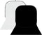 StudioKing Background Board BBT-01-20 Wit/Zwart 400x150 cm