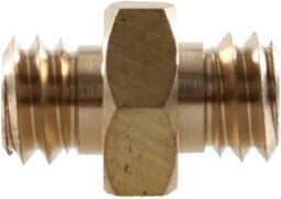 Studioking Spigot-adapter Mannelijk 3/8"-3/8" Staal Goud