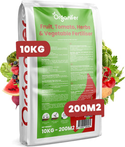 All-in-One Meststof - Voor Groenten Fruit en Kruiden - 10 kg voor 200 m² - Verhoogt Opbrengst en Smaak (10 kg)