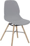 Stuhl Amy 110 2er-Set Grau