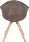 Stuhl Chadwick 110 2er-Set Grau / Braun
