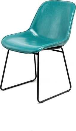 Stuhl Cora 110 2er-Set Blau / Petrol