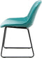 Stuhl Cora 110 2er-Set Blau / Petrol
