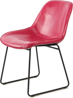 Stuhl Cora 110 2er-Set Pink / Rot