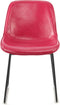 Stuhl Cora 110 2er-Set Pink / Rot