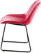 Stuhl Cora 110 2er-Set Pink / Rot