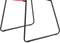 Stuhl Cora 110 2er-Set Pink / Rot