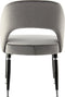 Stuhl Courtney 525 2er-Set Grau / Silber