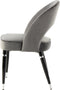 Stuhl Courtney 525 2er-Set Grau / Silber