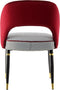 Stuhl Courtney 525 2er-Set Rot / Gold