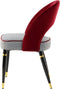 Stuhl Courtney 525 2er-Set Rot / Gold