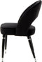 Stuhl Courtney 525 2er-Set Schwarz / Silber