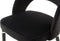 Stuhl Courtney 525 2er-Set Schwarz / Silber