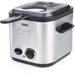 Princess 182611 - Mini Friteuse & Fondue - 1,2L 840W - RVS