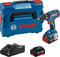 Bosch GSB 18V-28 Professional - Accuschroef-klopboormachine - 2x accu 4.0 Ah - L-BOXX 136 (2 stuks)