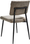 STURGIS - Eetkamerstoel set van 2 - Taupe - Corduroy