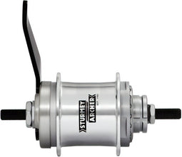 Sturmey Archer Achternaaf Duomatic S2c 2v Alu 36g Zilver