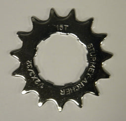 Sturmey Archer Cassette Tandwiel 15t 3/32 Plat Zilver
