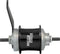 Sturmey Archer Duomatic S2c 2-versnellingen Alu 32-gaats 22t Zwart