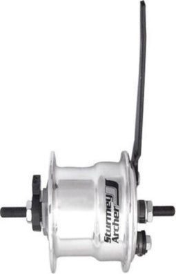 Sturmey Archer Naaf Xl-fdd 90 Dynamo 3.0w Voor 36g Alu Zilver