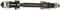 Sturmey Archer Vooras St Axle Staal 183 Mm Zwart