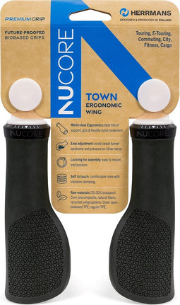 Sturmeyarcher Handvatset Nucore Town Peak 130/130mm zwart