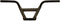 Stuur BMX / freestyle 22,2 mm - zwart