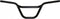 Stuur BMX / freestyle 22,2x650 mm - zwart