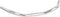 Stuur ergotec nsu 550 254 rvs polish - CHROOM