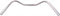 Stuur ergotec nsu 550 254 rvs polish - CHROOM