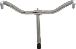 Stuur met stuurpen Oud Hollands 545 mm breed/Quill-Lengte 230 mm - CHROOM