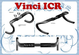 STUUR VINCI CARBON 44CM POLISH ON BLACK
