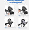 Stuurtas Fiets Waterdicht – Fietstas stuur – Telefoonhouder Fiets – Smartphone Houder Fiets – Mobielhouder Fiets – Afneembaar - Zwart