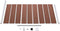 vidaXL - Schuttingpaneel - 95x186 - cm - HKC - bruin