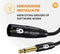 Drivv. Premium XLR Kabel - XLR Male naar 6.35 mm Jack Male - 24K vergulde connectoren - 5 meter