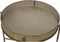 Bijzettafel DKD Home Decor 59 x 59 x 50 cm Natuurlijk Metaal