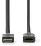 Nedis CVBW34090AT20 - HDMI-Kabel met Ethernet - 4K 60 Hz 18 Gbps - Grijs