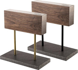 Style de Vie Messenblok - Magnetisch - Walnotenhout