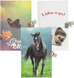 Stylex 5 Dagboek met slot 3 gesorteerd 49934