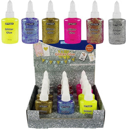 Stylex Glitter Hobbylijm 37.5 Gr Assorti