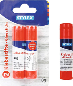Stylex Lijmstift 8 gram - 2 Stuks
