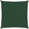 vidaXL - Zonnezeil - 160 - g/m² - 3x3 - m - HDPE - donkergroen