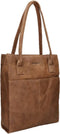 DSTRCT Medium Schoudertas - Leer - Ruim hoofdvak - Cognac